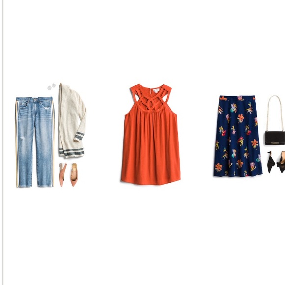 Market & Spruce Penila Cutout Textured top - Picture 2 of 6